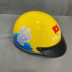 Nón bảo hiểm nửa đầu thiết kế nhỏ gọn, tiện lợi cho đi lại hằng ngày